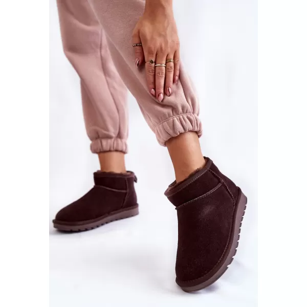  Dámske topánky BOTO W5821 BROWN/COFFEE 
