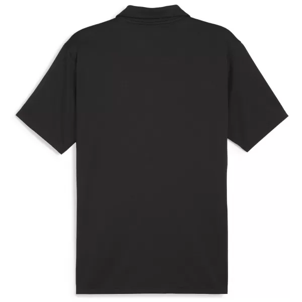  Pánske tričko s golierom PUMA TEAMGOAL POLO 658771-03 PUMA BLACK/WHITE/DARK GRAY 