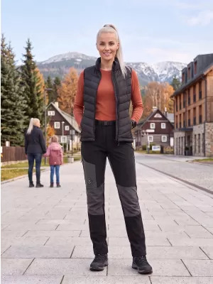 Dámske softshellové nohavice ALPINE PRO AKANA 3 BLACK