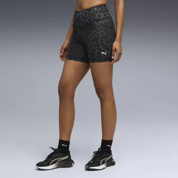  Dámske kraťasy PUMA W TAD ESSENTIAL SPOTTED HAZE SHORT TIGHT 52851301 PUMA BLACK 