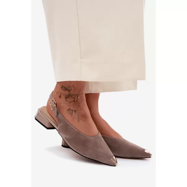  Dámske sandále D&A CR61-3050 BEIGE 