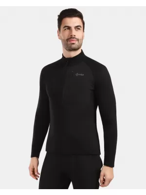 Pánska fleece mikina KILPI MONTALE-M 1M0203KI ČIERNA