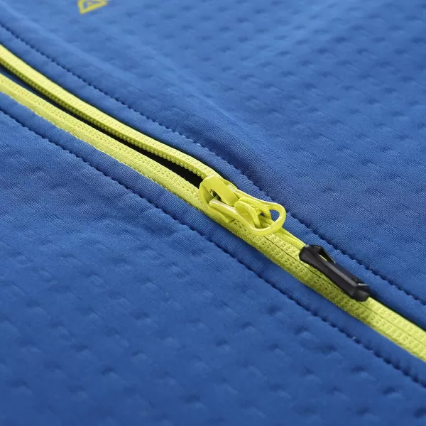  Detská hrejivá mikina ALPINE PRO HURAMO CLASSIC BLUE 