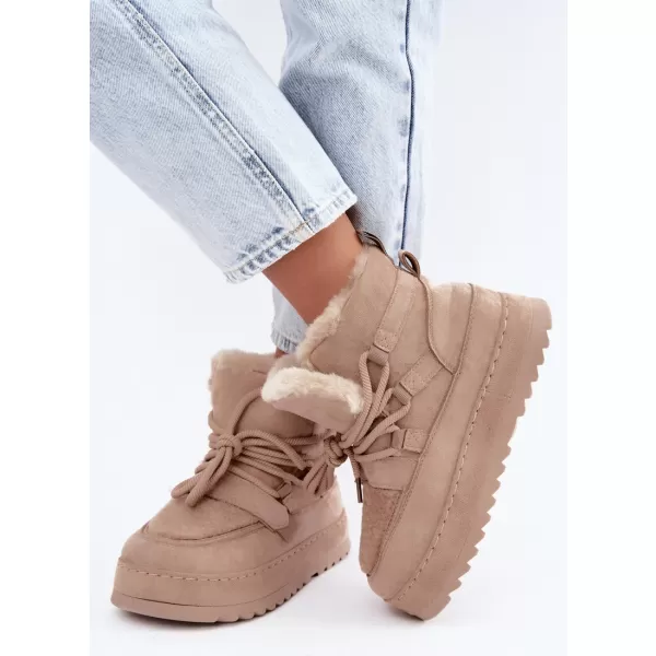  Dámske topánky BOTO 9077 KHAKI 
