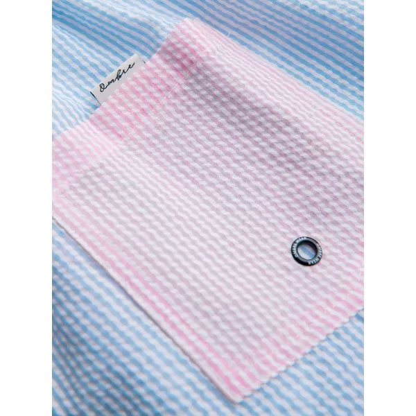  Pánske kraťasy OMBRE OM-SRSS-0215 BLUE AND PINK 