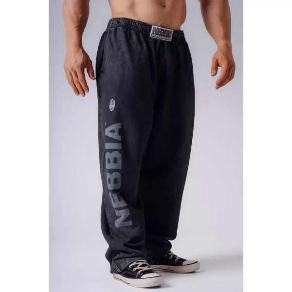  Pánske nohavice NEBBIA OLYMPIA PUMP COVER 954 BLACK 