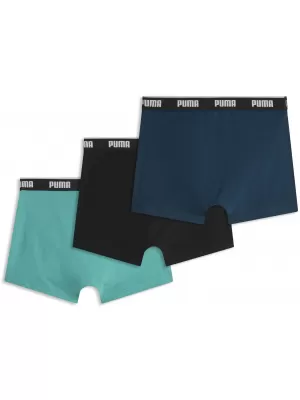 Pánske boxerky PUMA MEN BOXERS 3P 94713011 GREEN COMBO