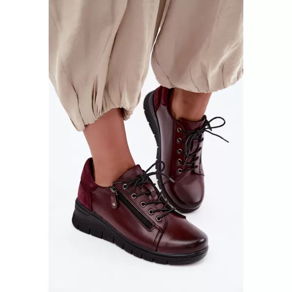  Dámske poltopánky VINCEZA 39964 LEATHER 