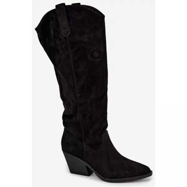  Dámske čižmy BOTO CLS-627 BLACK 
