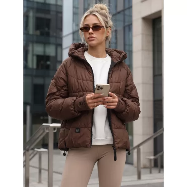 Dámska bunda DSTREET TY5760 HNEDÁ 