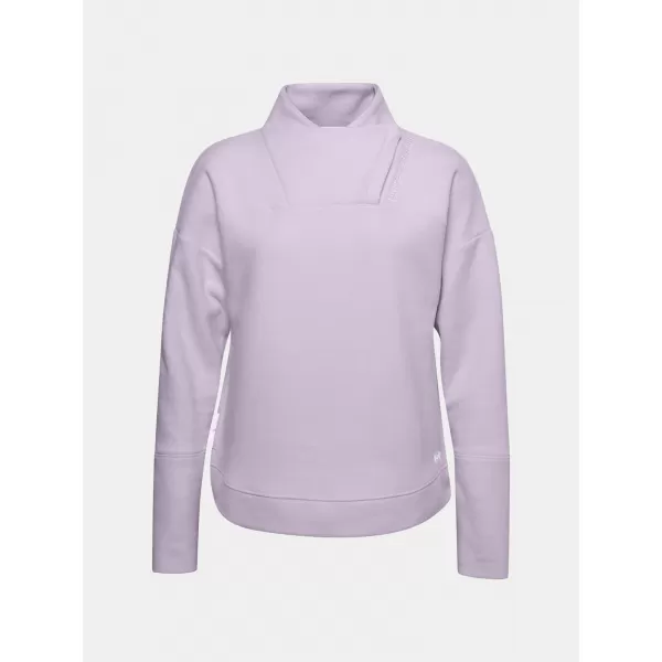  Dámska mikina UNDER ARMOUR RECOVER FLEECE WRAP NECK 1356347-570 FIALOVÁ 