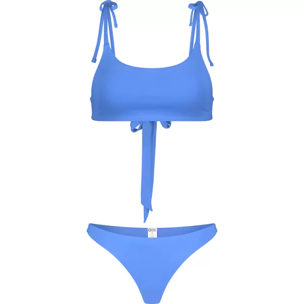  Dámske bikiny - vrchný diel NORDBLANC PRINCESS NBSSS8210 MODRÁ 