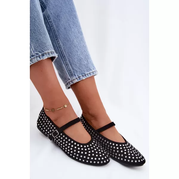 Dámske baleríny BOTO 9748 BLACK 