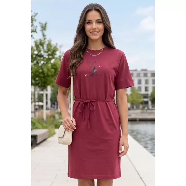  Dámske šaty ALTISPORT ALW091816 GARNET 