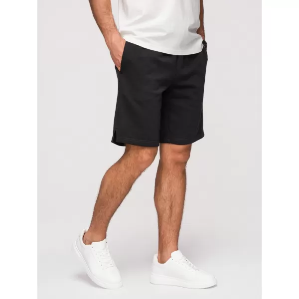  Pánske kraťasy OMBRE OM-SRSK-0196 BLACK 