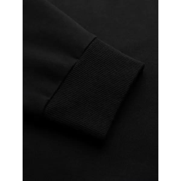  Pánska mikina OMBRE B1721 BLACK 