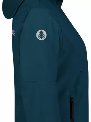Dámska nepremokavá bunda NORDBLANC BOURNE NBSJL8317 PETROLEJOVÁ
