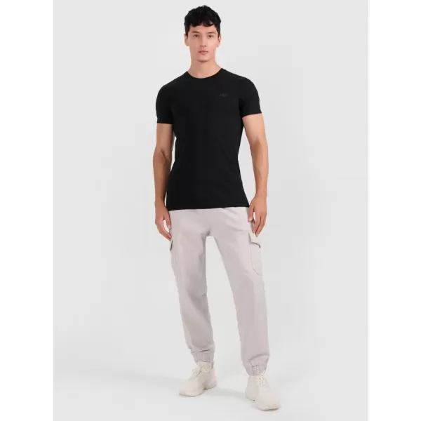  Pánske tričko 4F RMM00TTSHM3248 DEEP BLACK 