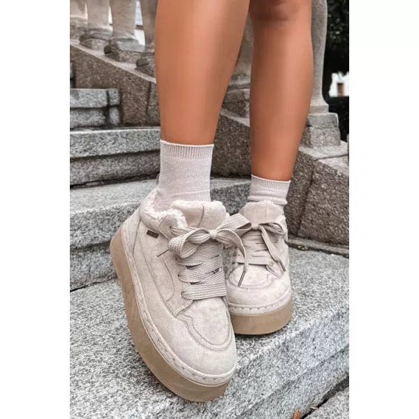  Dámske snehule BIG STAR SHOES UU274187 BEIGE 