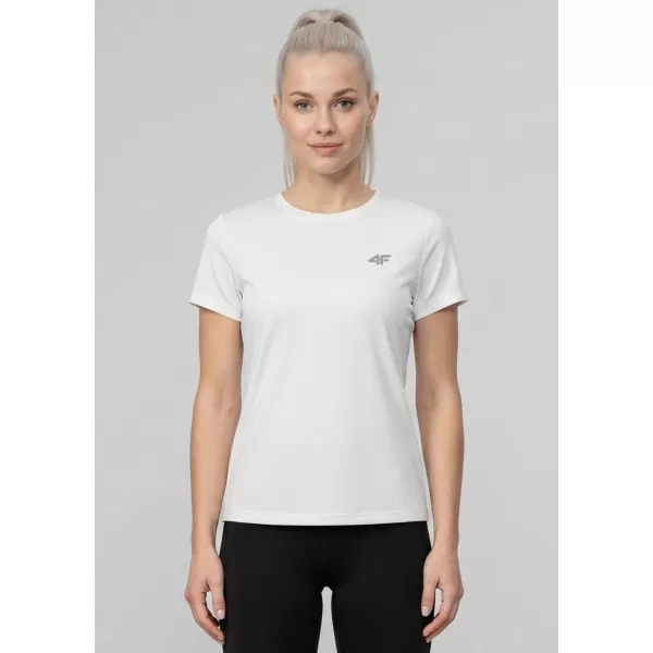  Dámske tričko 4F WMM00TTSHF3308 WHITE 