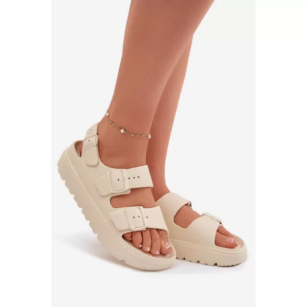  Dámske sandále BIG STAR SHOES TT274A032 BEIGE 