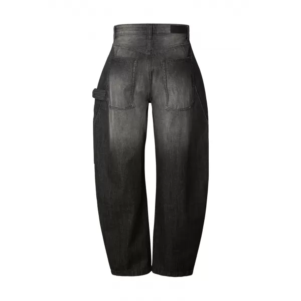  Pánske nohavice URBAN CLASSICS TB8057 MID DEEP GREY MARBLE WASHED 