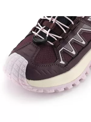 Detské outdoorové topánky ALPINE PRO ATEGO MAUVE WINE