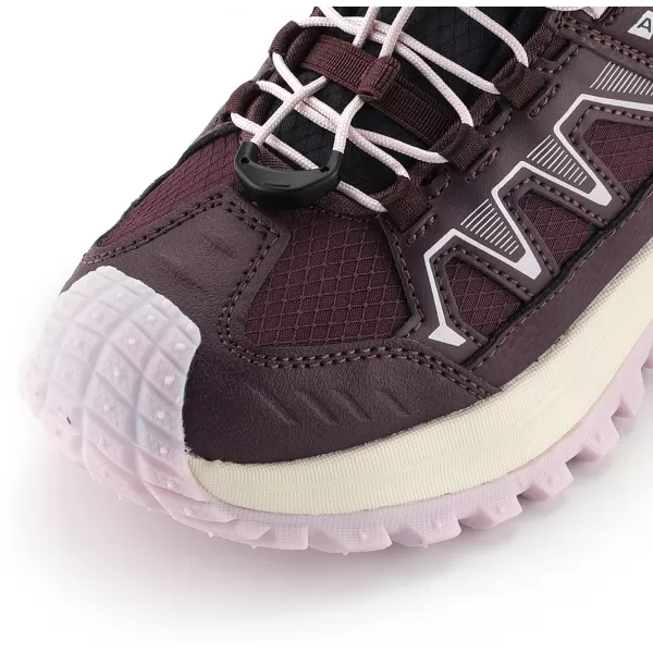  Detské outdoorové topánky ALPINE PRO ATEGO MAUVE WINE 