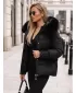 Dámska bunda DSTREET TY5892 ČIERNA