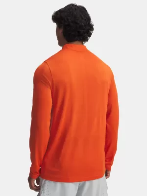 Pánske tričko UNDER ARMOUR VANISH ELITE SEAMLESS 1/4 ZP 1382798-844 ORANŽOVÁ