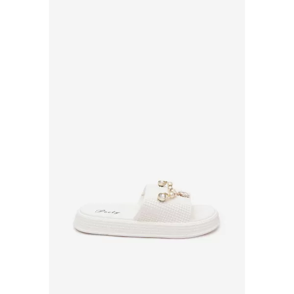  Dámske šľapky BOTO 56160 WHITE 