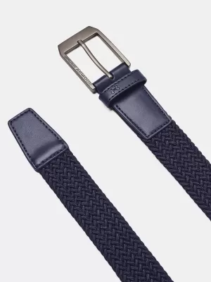 Pánsky opasok UNDER ARMOUR M BRAIDED GOLF BELT 1387746-410 MODRÁ