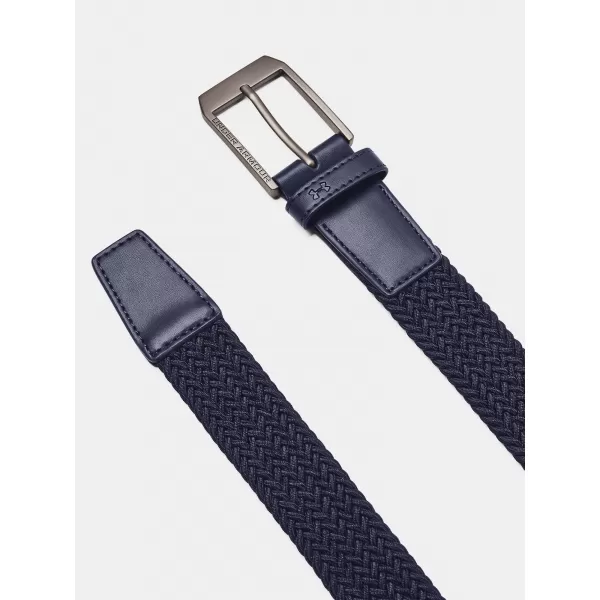 Pánsky opasok UNDER ARMOUR M BRAIDED GOLF BELT 1387746-410 MODRÁ 