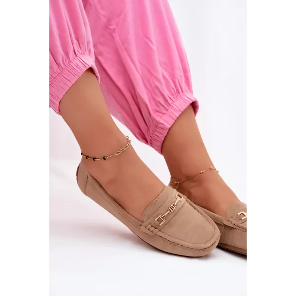  Dámske mokasíny BOTO FT247 KHAKI 