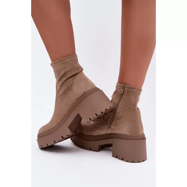  Dámske topánky BOTO 9670A-1 KHAKI 