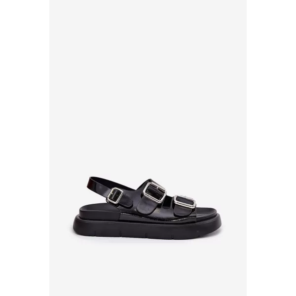  Dámske sandále BIG STAR SHOES RR274662 BLACK 