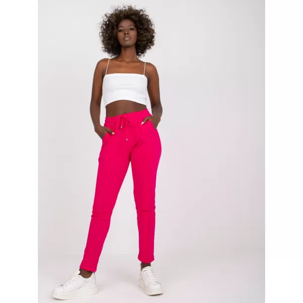  Dámske tepláky BASIC FEEL GOOD RV-DR-3589.05X FUCHSIA 