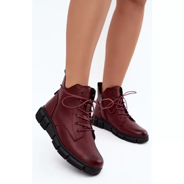  Dámske topánky BOTO 26BT17-9301 BURGUNDY 