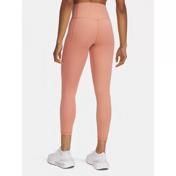  Dámske legíny UNDER ARMOUR MERIDIAN ANKLE LEG 1382525-696 RUŽOVÁ 