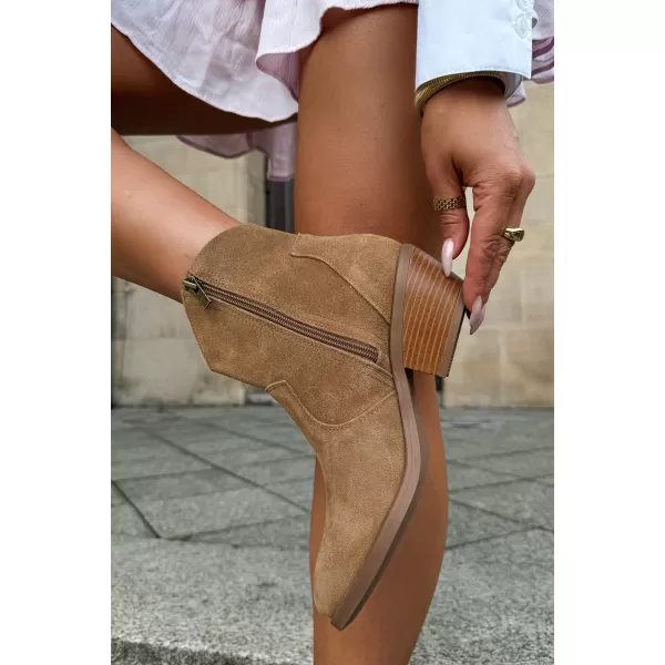  Dámske členkové topánky BIG STAR SHOES TT274953 BÉŽOVÁ 