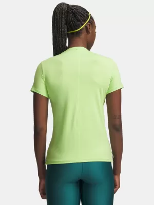 Dámske tričko UNDER ARMOUR VANISH SS 6010870-712 ZELENÁ