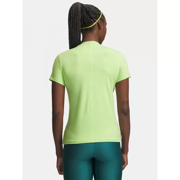  Dámske tričko UNDER ARMOUR VANISH SS 6010870-712 ZELENÁ 