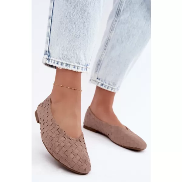  Dámske baleríny BOTO 9867 KHAKI 
