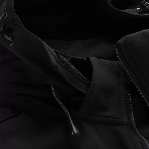  Pánska softshellová bunda ALPINE PRO GEDER BLACK 