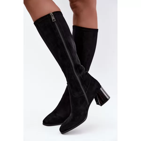  Dámske čižmy VINCEZA 58697 BLACK 