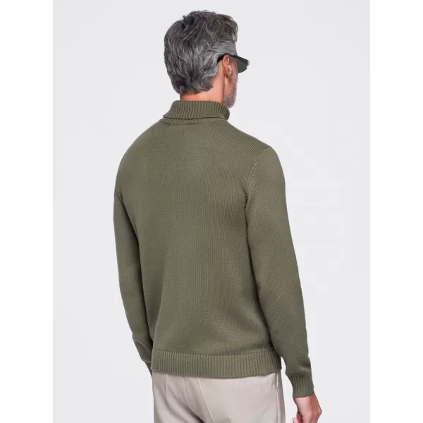  Pánsky rolák OMBRE OM-SWTN-0192 OLIVE 