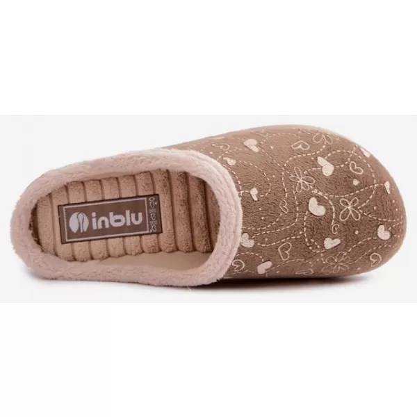  Dámske šľapky INBLU ET000041 BEIGE 