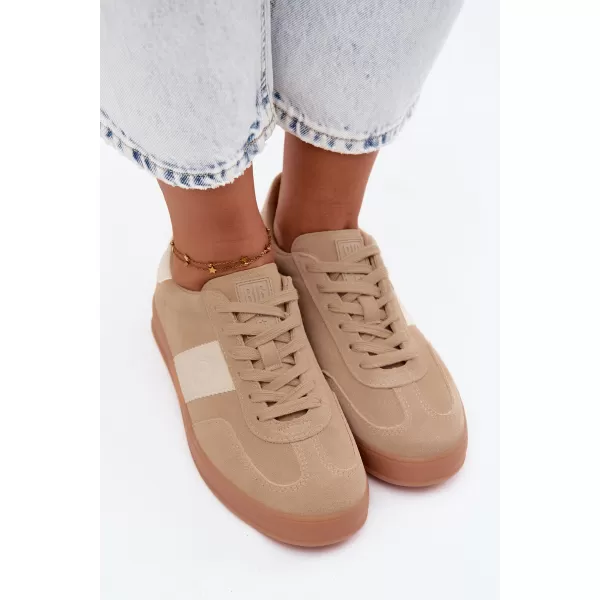  Dámske tenisky BIG STAR SHOES UU274009 BEIGE 