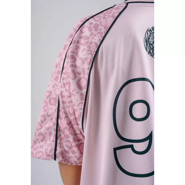  Oversized tričko 97 NEBBIA PRIMAL 862 PINK LEOPARD 