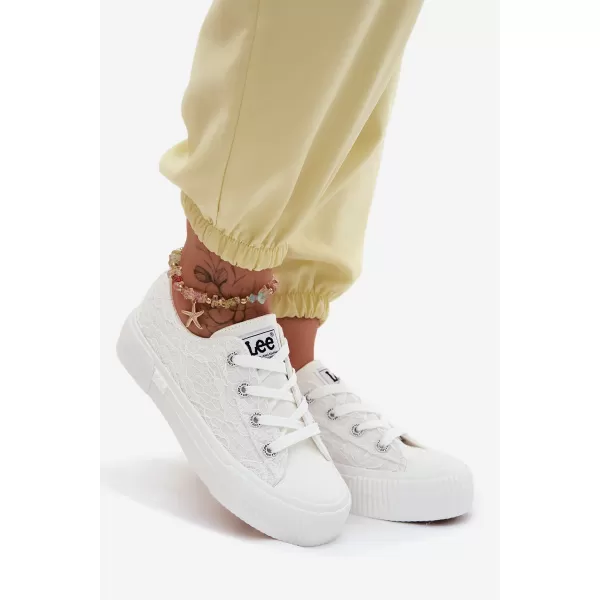  Dámske tenisky LEE 50261003.1FG WHITE 